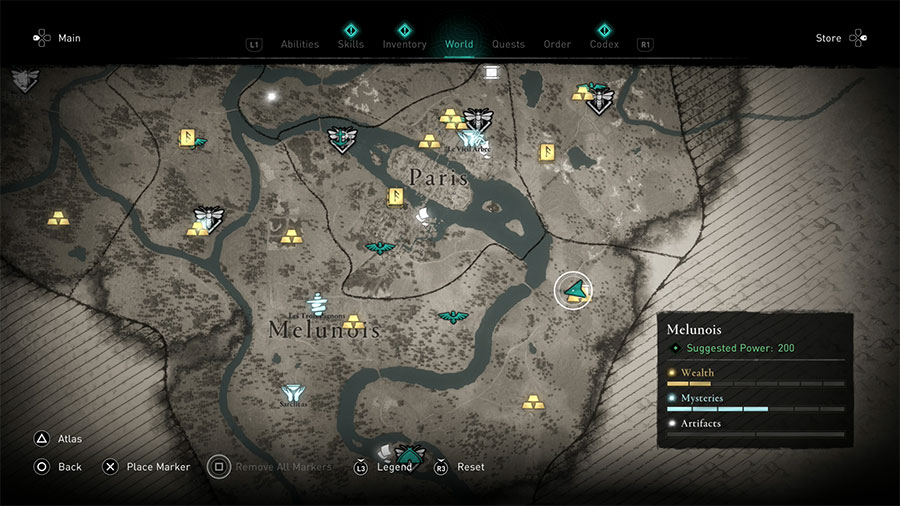 Map To Thieves Camp Guide