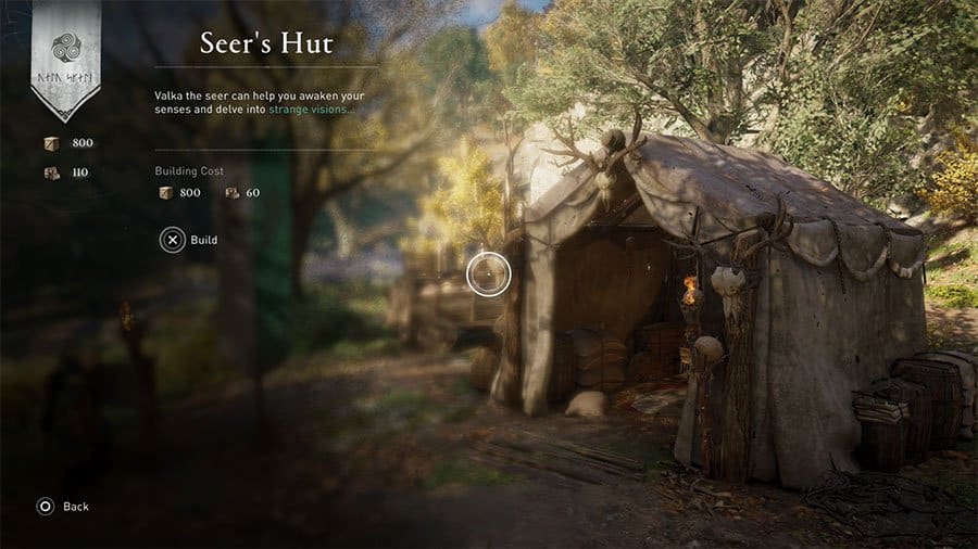 Seers Hut (Hamlet Level Renown)