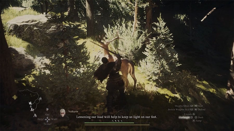 An image showing an animal to kill for raw food you can cook in Dragon's Dogma 2